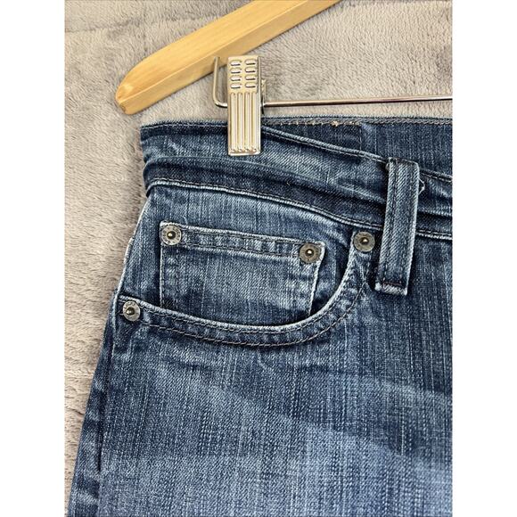 LUCKY BRAND Jeans Womens 10/30 Neopolitan Easy Rider Blue Denim Straight 30" Leg - Picture 4 of 14